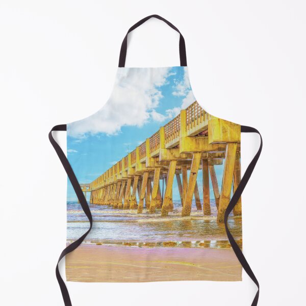 Item preview, The Old Jacksonville Beach Pier, Painterly designed and sold by Kay Brewer.