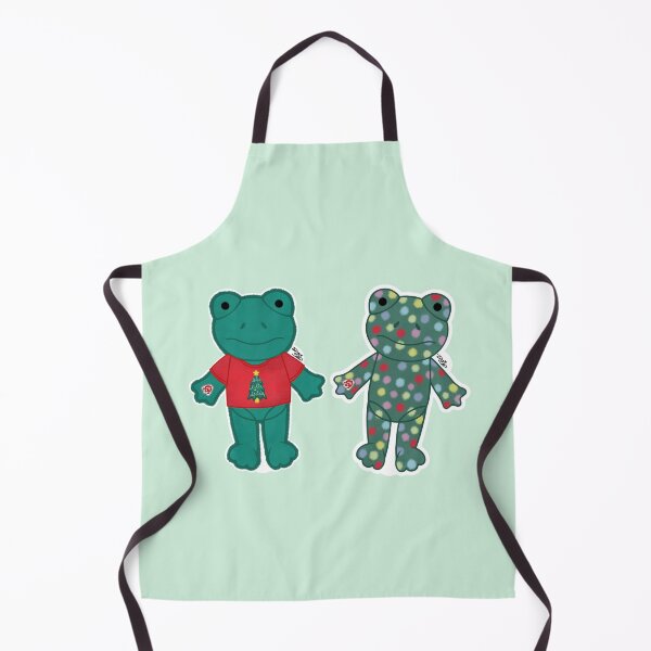 Item preview, Build a Bear Christmas Tree Frog + Jolly Jumps Frog designed and sold by digidoodles.