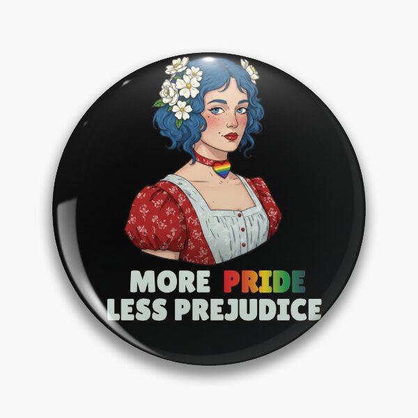Item preview, More Pride Less Prejudice LGBTQ Rainbow Pride Month  designed and sold by ArtFromBeyond.