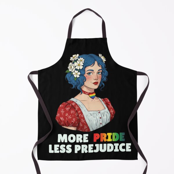 Item preview, More Pride Less Prejudice LGBTQ Rainbow Pride Month designed and sold by ArtFromBeyond.