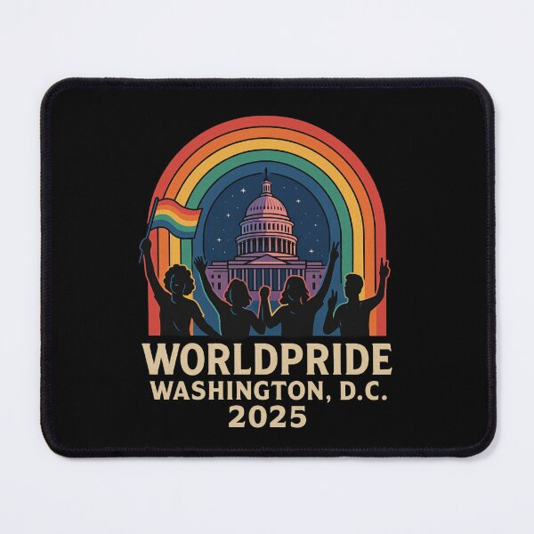 Item preview, WorldPride Washington D.C. 2025 – LGBTQ+ Pride Celebration Art designed and sold by Fantsy-world.