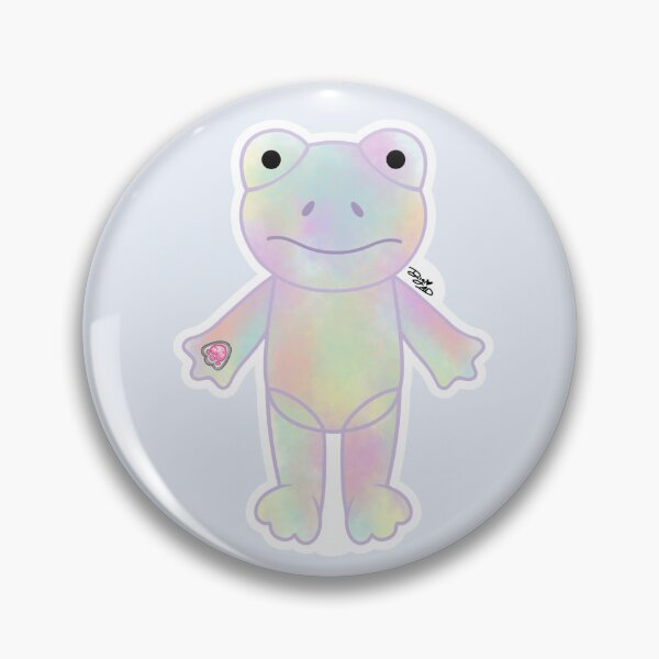 Item preview, Build a Bear Rainbow Clouds Frog designed and sold by digidoodles.