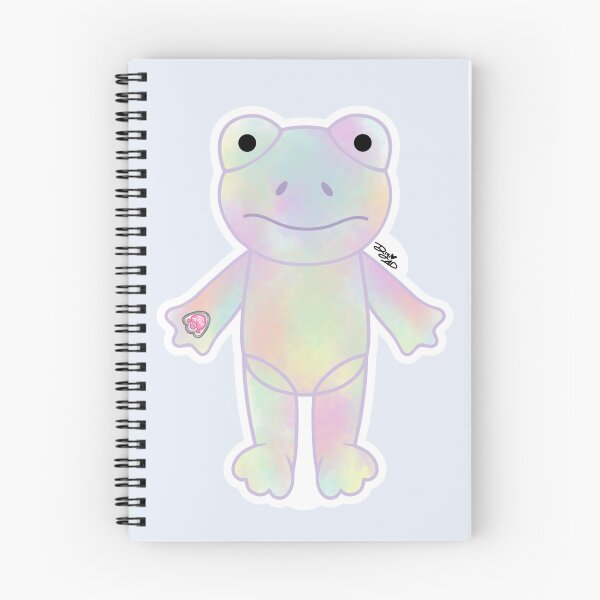 Item preview, Build a Bear Rainbow Clouds Frog designed and sold by digidoodles.