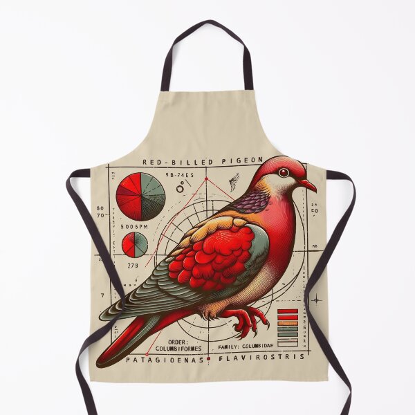 Item preview, Red-billed Pigeon 4 designed and sold by theAVIARY7.