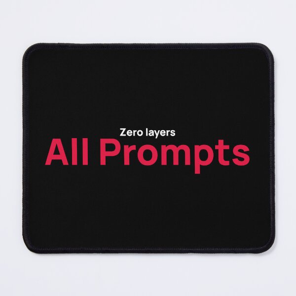 Item preview, Zero Layers, All Prompts – Pure AI Creativity Color designed and sold by grafik.