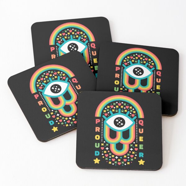 Item preview, Proud Queer – Rainbow Eye Symbol of LGBTQ Identity designed and sold by musingtreeart.