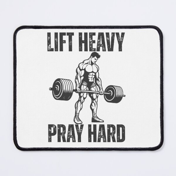 Item preview, Lift Heavy Pray Hard  designed and sold by Pishpunta.