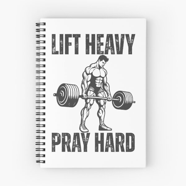 Item preview, Lift Heavy Pray Hard  designed and sold by Pishpunta.