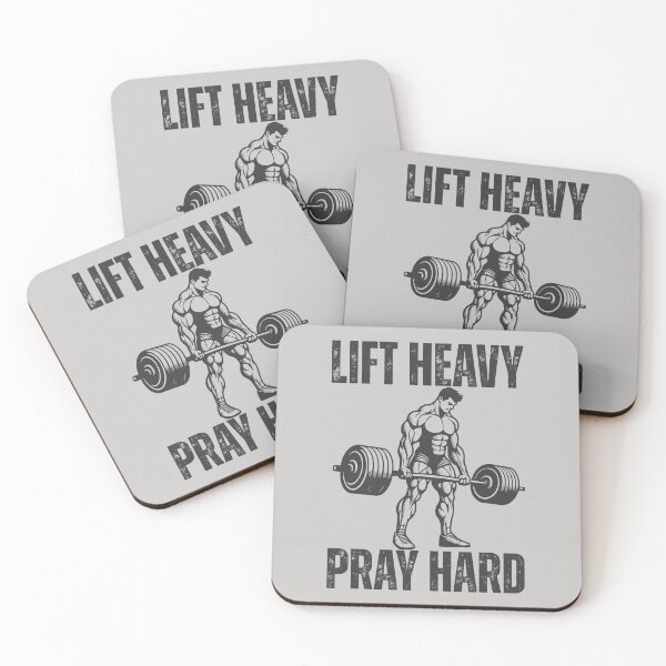 Item preview, Lift Heavy Pray Hard  designed and sold by Pishpunta.