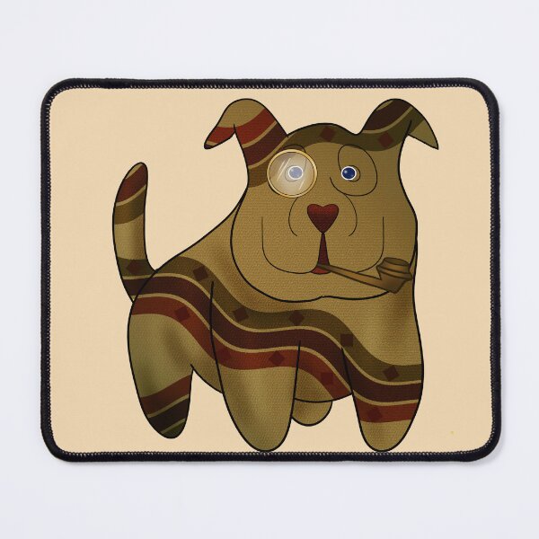 Item preview, Sir Reginald Poops-a-Lot in Leather designed and sold by maricablue.