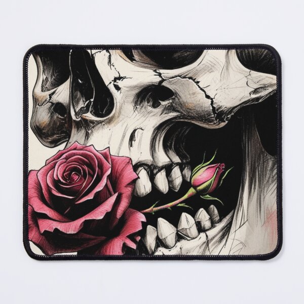 Item preview, morbid rose designed and sold by Mauvais Genre.