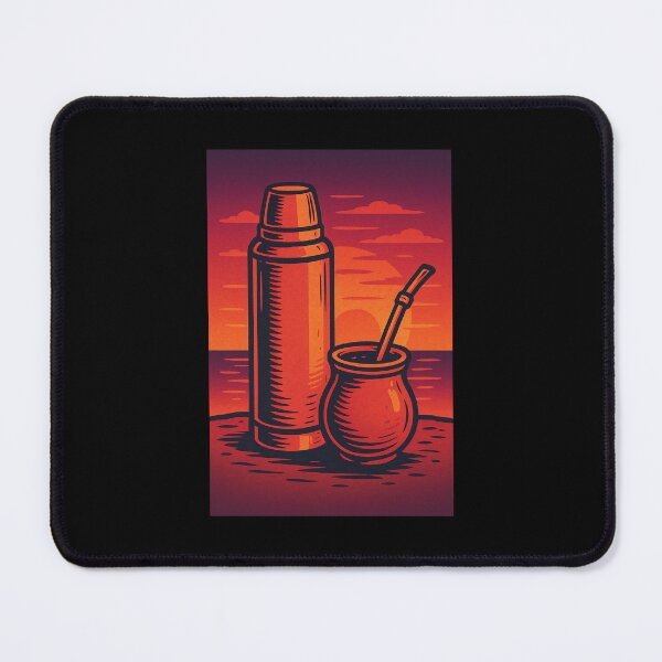Item preview, Argentine mate and thermos designed and sold by Blck-Acid-Devil.