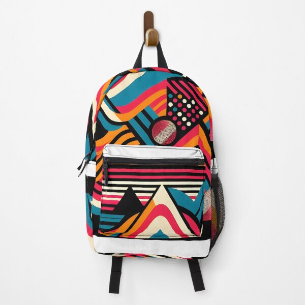 Item preview, Colorful Geometric Mountain Tee designed and sold by Route and Render.