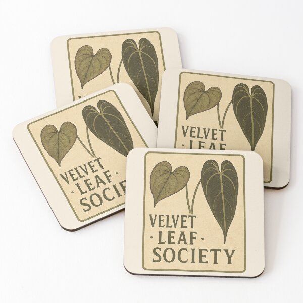 Item preview, Velvet Leaf Society – Vintage Philodendron Plant Lover Design designed and sold by Planthem.