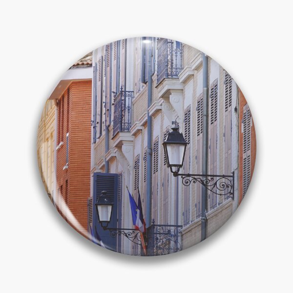 Item preview, Toulouse Architecture in Colorful Hues - France Travel Photography designed and sold by CarolinaReina.