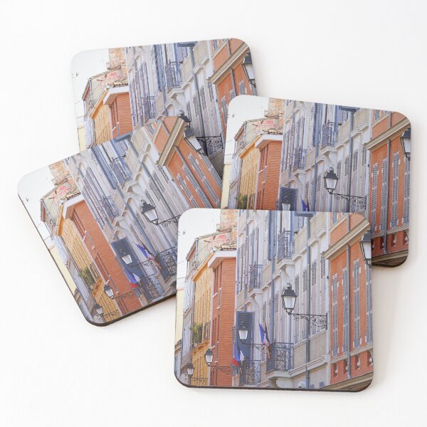Item preview, Toulouse Architecture in Colorful Hues - France Travel Photography designed and sold by CarolinaReina.