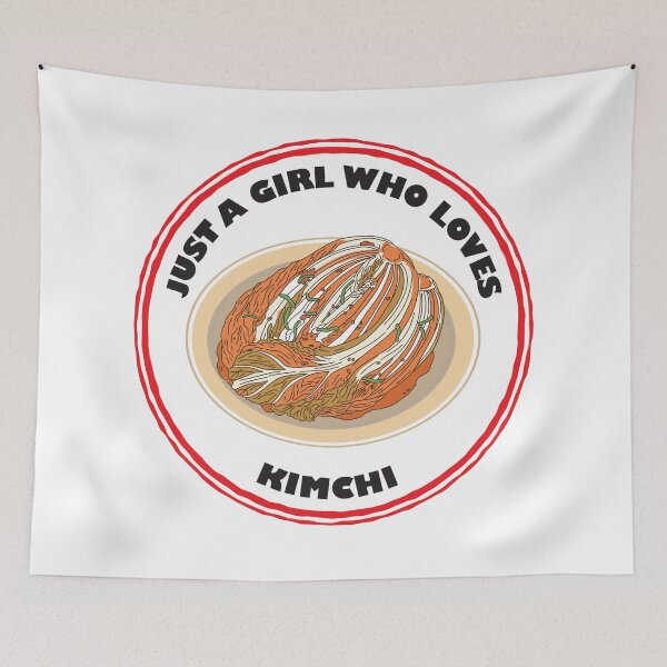 Item preview, Just A Girl Who Loves Kimchi designed and sold by bolimj.