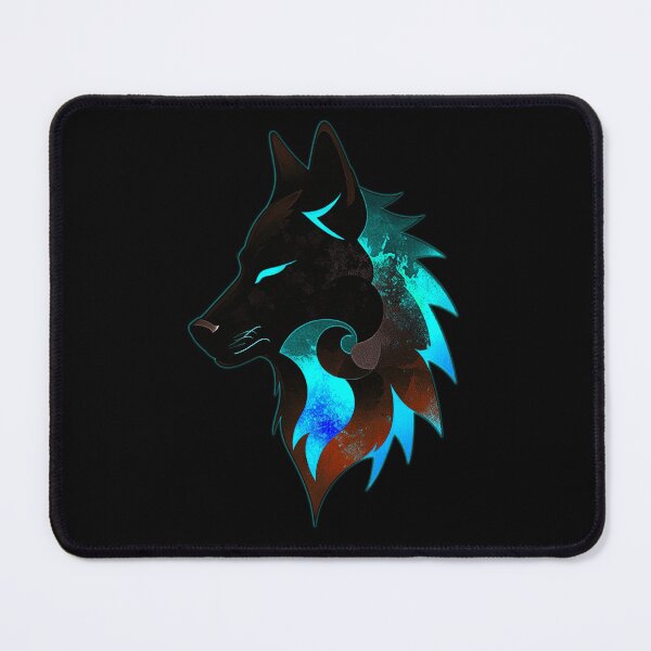 Item preview, Wolf Tribal - Blue designed and sold by StefAnimal.