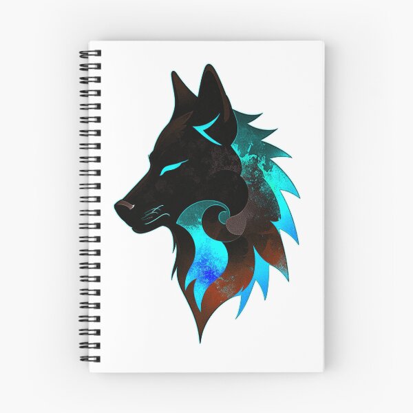 Item preview, Wolf Tribal - Blue designed and sold by StefAnimal.