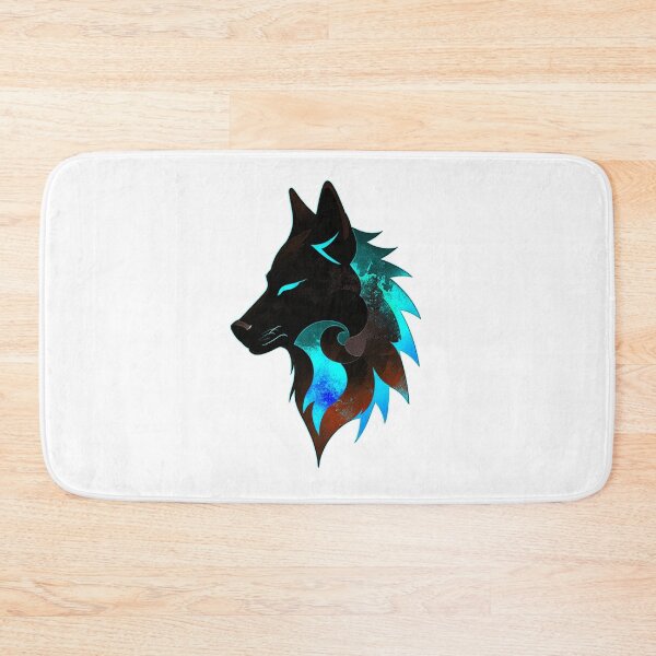 Item preview, Wolf Tribal - Blue designed and sold by StefAnimal.