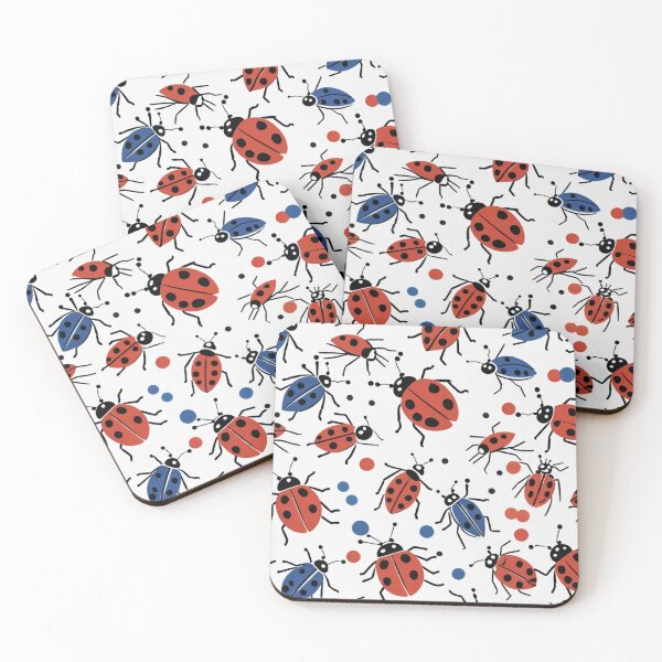 Item preview, Ladybugs and Fireflies designed and sold by RSRed.