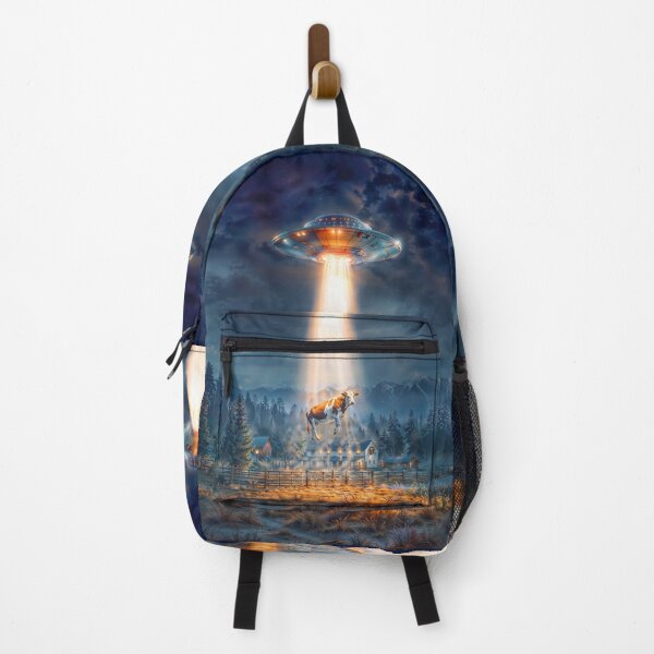 Item preview, UFO Cow Abduction on the farm designed and sold by AngelottiCR.