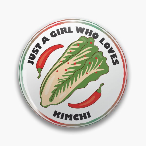Item preview, Just A Girl Who Loves Kimchi designed and sold by bolimj.