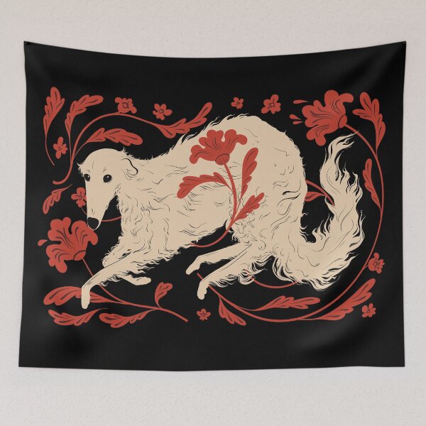 Item preview, Borzoi designed and sold by Lydia-Croft-Art.