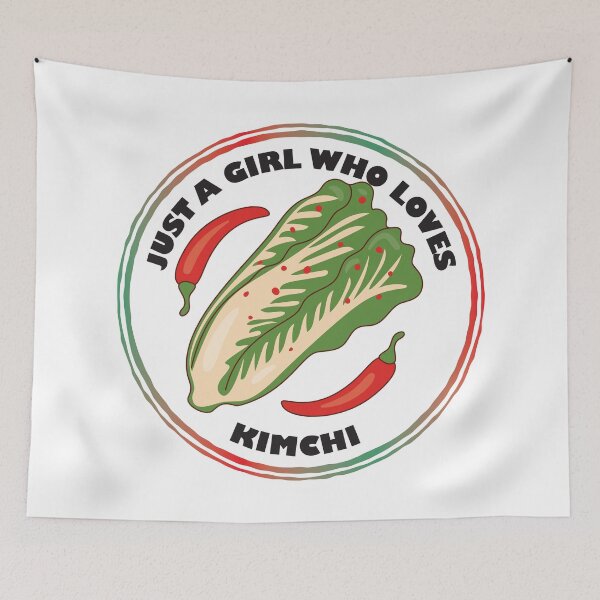Item preview, Just A Girl Who Loves Kimchi designed and sold by bolimj.