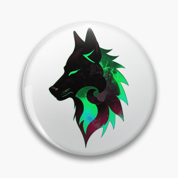 Item preview, Wolf Tribal - Green designed and sold by StefAnimal.