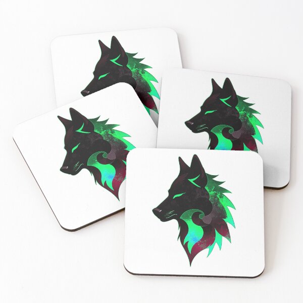 Item preview, Wolf Tribal - Green designed and sold by StefAnimal.