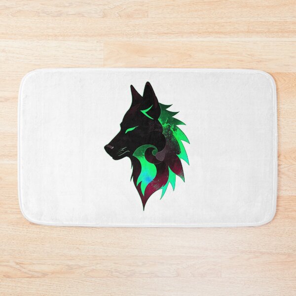 Item preview, Wolf Tribal - Green designed and sold by StefAnimal.