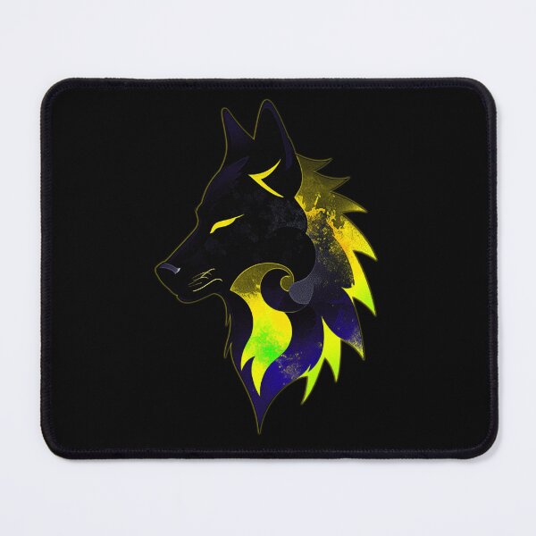 Item preview, Wolf Tribal - Yellow designed and sold by StefAnimal.