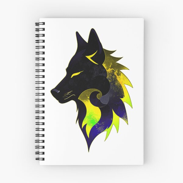 Item preview, Wolf Tribal - Yellow designed and sold by StefAnimal.