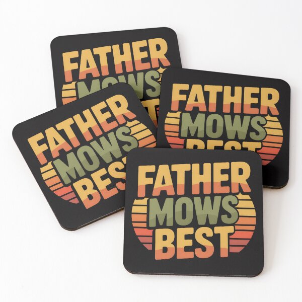 Item preview, Father Mows Best Gardener Dad Lawn Care – Sunset Lawn Shirt designed and sold by Slavicsoul.