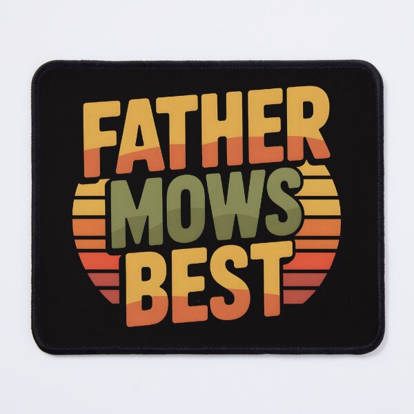 Item preview, Father Mows Best Gardener Dad Lawn Care – Sunset Lawn Shirt designed and sold by Slavicsoul.