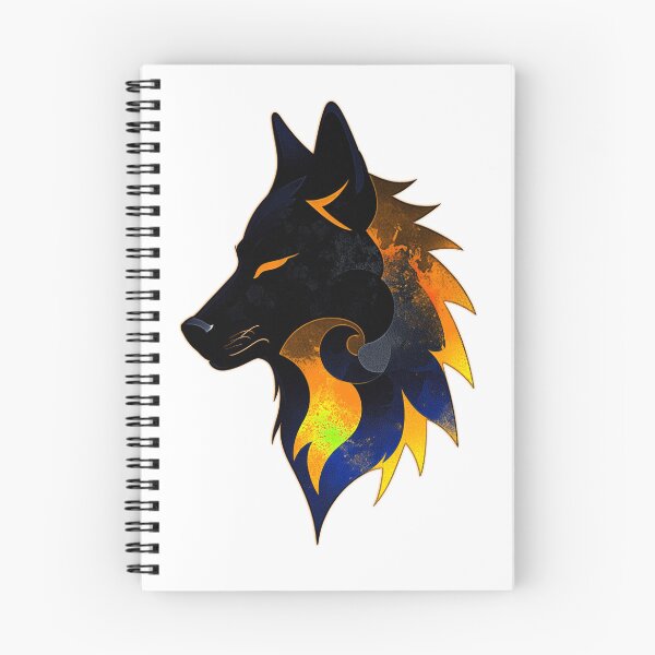 Item preview, Wolf Tribal - Orange designed and sold by StefAnimal.