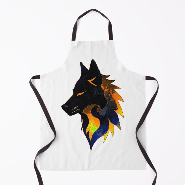Item preview, Wolf Tribal - Orange designed and sold by StefAnimal.