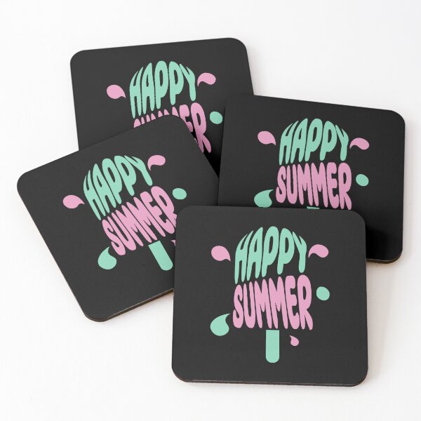 Item preview, Happy summer - light summer inscription designed and sold by Tsvirish.