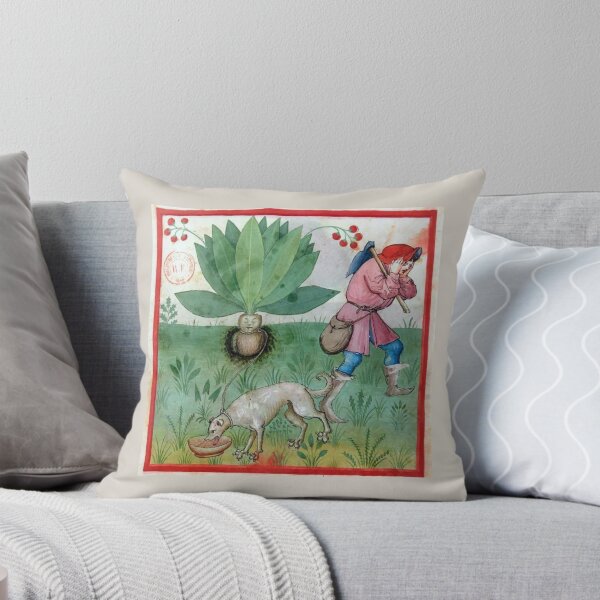 Item preview, "Gathering Mandrakes", medieval painting, 7th century AD designed and sold by PatronesKawai.