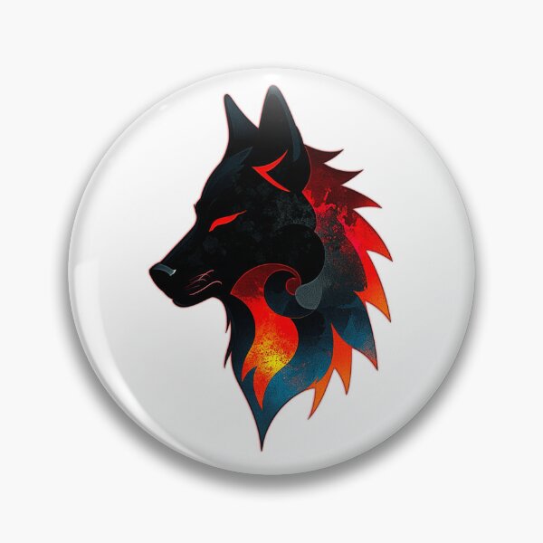 Item preview, Wolf Tribal - Red designed and sold by StefAnimal.