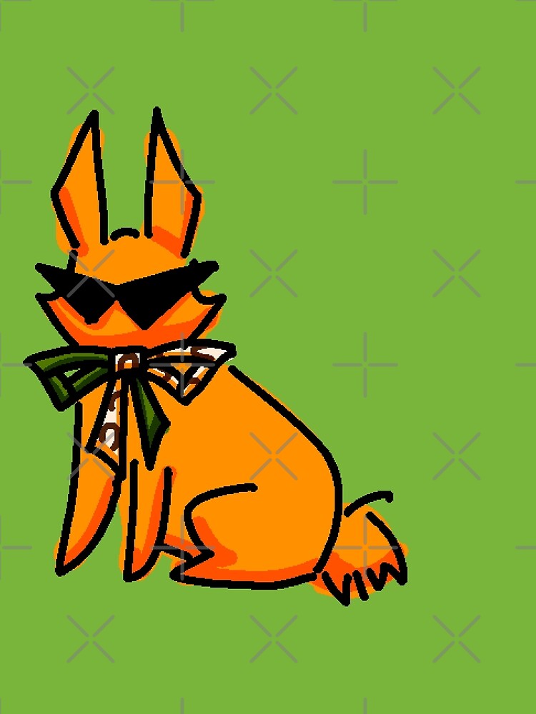 Thumbnail 3 of 3, Scarf, Dirk Strider Rabbit designed and sold by TransDust.