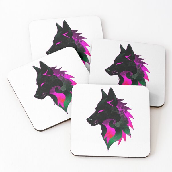 Item preview, Wolf Tribal - Pink designed and sold by StefAnimal.