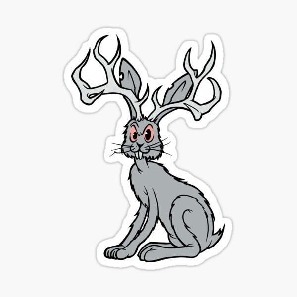 Item preview, Jackalope - Technicolor designed and sold by Legion of the Unexplainables.
