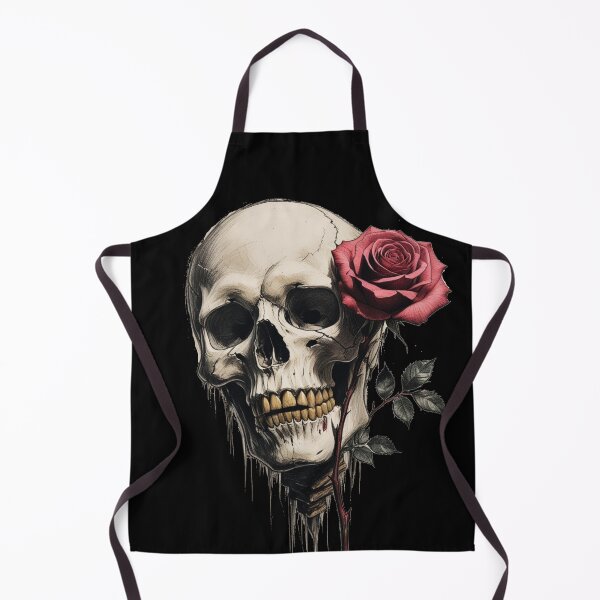 Item preview, skull flower designed and sold by Mauvais Genre.