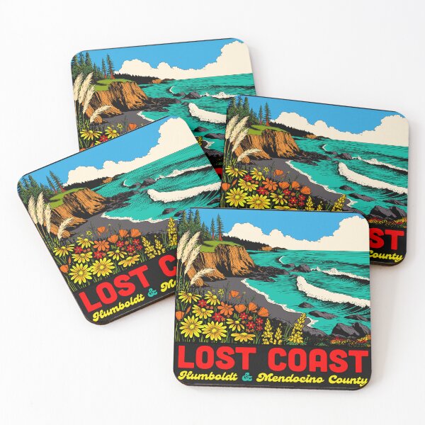 Item preview, Vintage Lost Coast designed and sold by CattGDesigns.