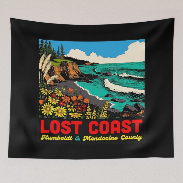 Item preview, Vintage Lost Coast designed and sold by CattGDesigns.