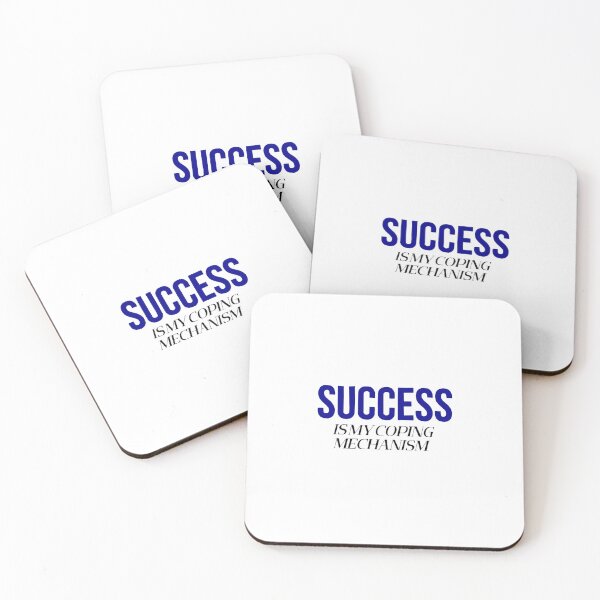 Item preview, Success Is My Coping Mechanism - Navy Blue designed and sold by InkAndRavens.