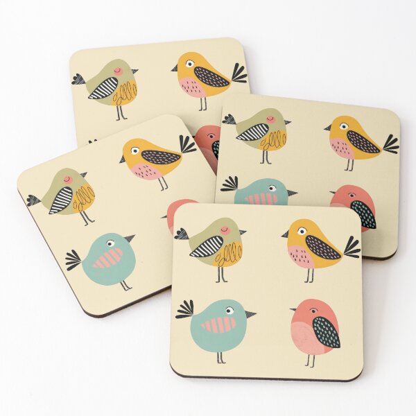 Item preview, Cute Cartoony Bird Illustrations designed and sold by GolDreamShop.