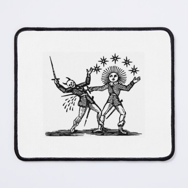 Item preview, "Of the Light that Wounded the Shadow", medieval painting, 7th century AD designed and sold by PatronesKawai.